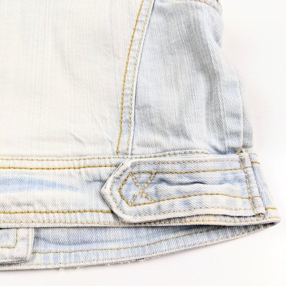 Children's Plan Light Blue Jean Vest - Picture 7 of 13